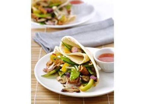 recipe image Wrap végétarien