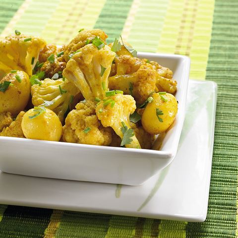 recipe image Chou-fleur au curry