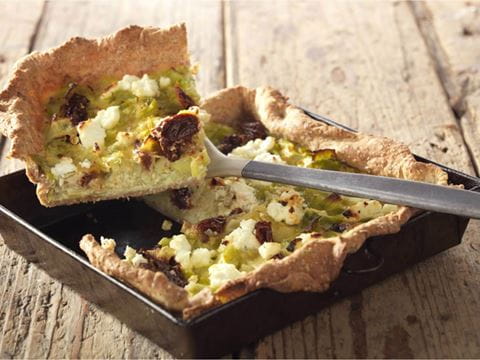 recipe image Tarte aux poireaux et feta