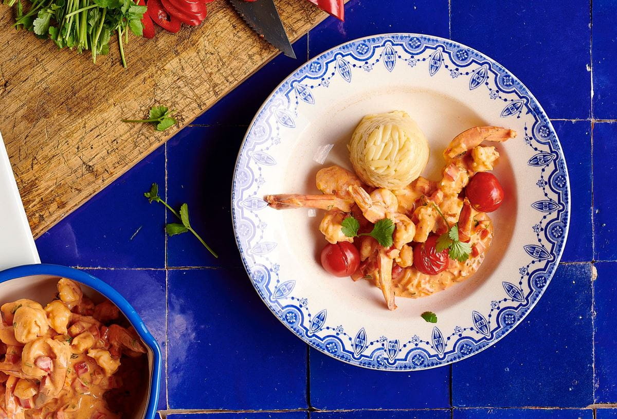 recipe image Scampis diabolique